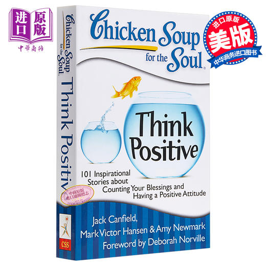 【中商原版】心灵鸡汤英文 书籍 英文原版 Chicken Soup for the Soul Think Positive Jack Canfield 商品图1