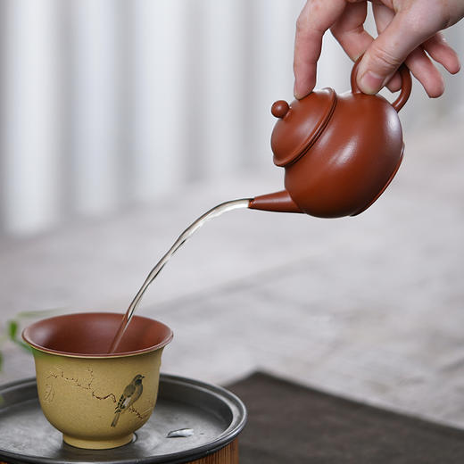 【芭乐水平】150cc 煤窑皱皮朱泥 商品图3