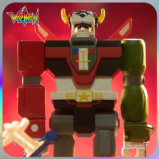 现货 Super7 Voltron 百兽王 战神金刚 复古 挂卡 潮玩 摆件 商品图1