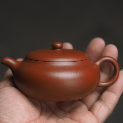 【慧悟】125cc  煤窑皱皮朱泥 商品图6