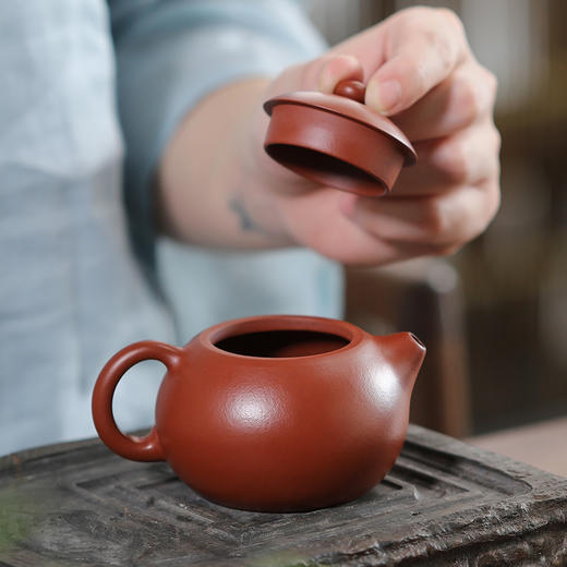 【醉西施】150cc 煤窑皱皮朱泥 商品图5