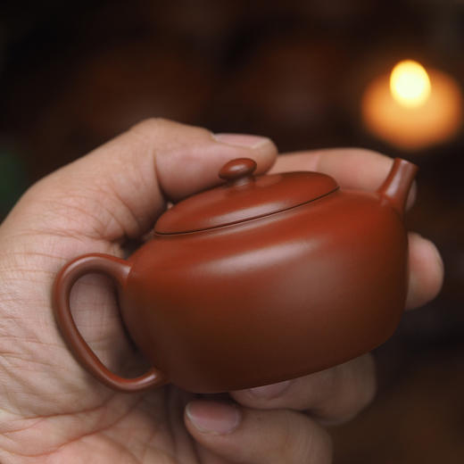 【小饮】120cc 煤窑皱皮朱泥 商品图5