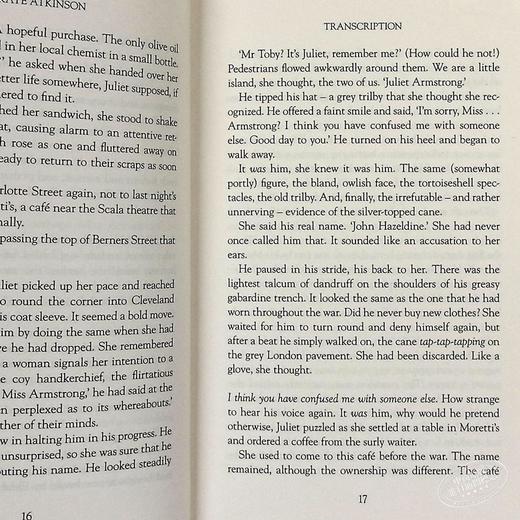 【中商原版】凯特·阿特金森: 抄写（间谍小说）英文原版 Transcription Kate Atkinson Black Swan Books 商品图6