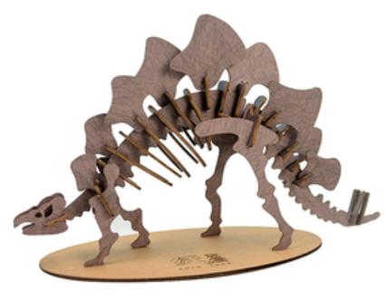 剑龙骨架-褐色 商品图0