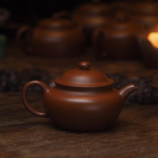 【莲子】125cc 煤窑皱皮朱泥 商品图0