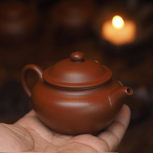 【莲子】125cc 煤窑皱皮朱泥 商品图5