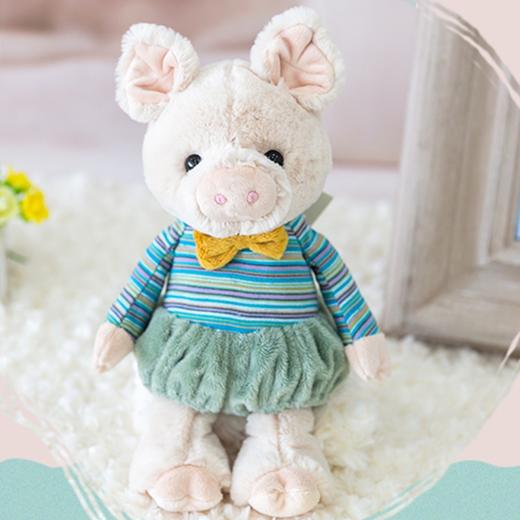 伽百利彩色穿裤男猪毛绒玩具/柯蒂斯/25CM/W1707 商品图1