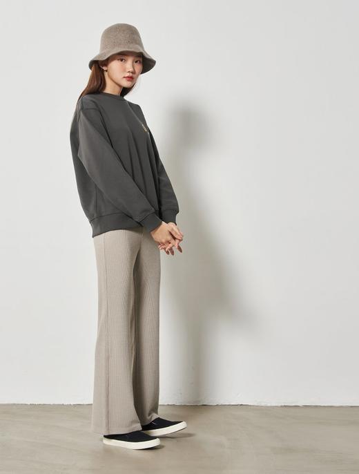 8seconds Brushed letter half drawn刺绣字母点运动衫女款JPY带授权招加盟代理 商品图2