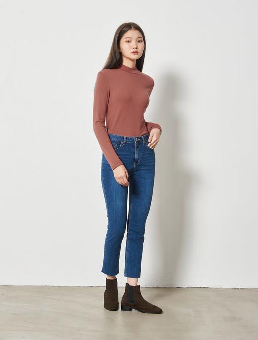 8seconds letter dot short sleeve洋红色脖子长袖T恤女款JPY带授权招加盟代理 商品图1