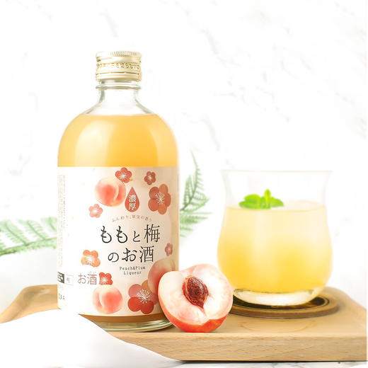 日本进口高知菊水芒果桃子梅子配制酒果味酒女士利口酒500ml  RDCT 商品图0
