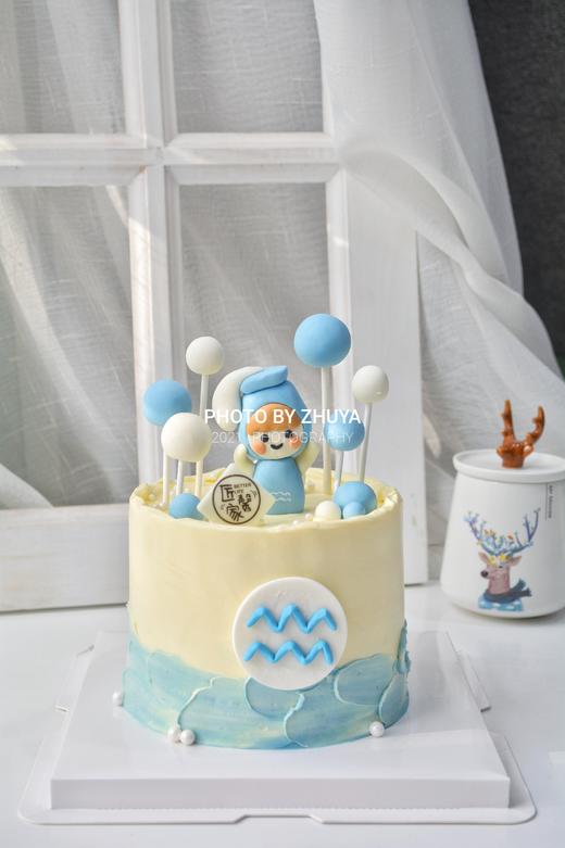 水瓶座♒（提前1天预约，奶油霜工艺） 商品图0