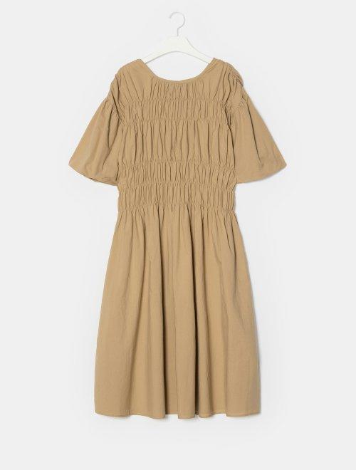 8seconds Pattern sewing三文鱼棉抽褶连衣裙女款#320771DY49JPY带授权招加盟代理 商品图1