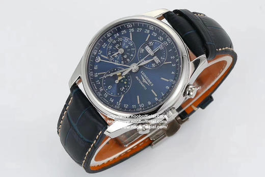 TW浪琴名匠月相八针V4版一：升级星期和月份和原装一样，原装字体比较细，而且对比J和A的字体明显。二：升级月相为烫金，2个月亮和13个星星。市面做的最亮最像 商品图13