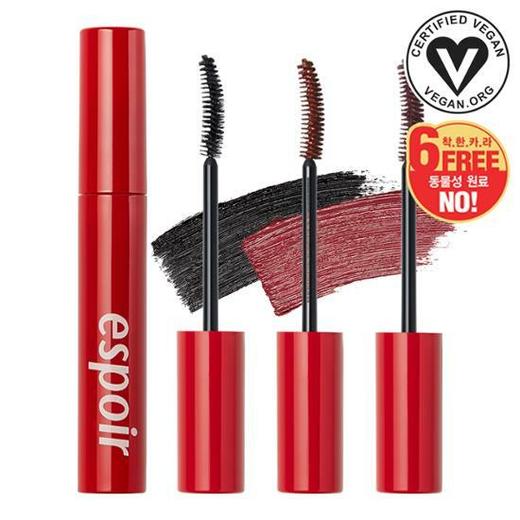 韩国ESPOIR艾丝珀睫毛膏防晕染拉长卷翘彩色赠睫毛夹Olive YoungJPY带授权招加盟代理 商品图0