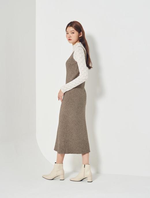 8seconds Apple flower米色修身喇叭连衣裙女款#32085ULY6AJPY带授权招加盟代理 商品图2