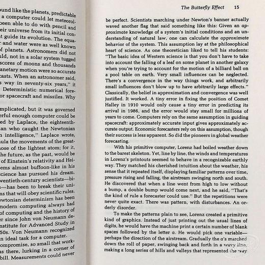 【中商原版】詹姆斯格雷克 混沌：开创新科学 英文原版 Chaos:Making a New Science James Gleick 商品图4