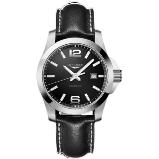 longines 浪琴 手表Conquest系列 L3.760.4.56.3  男款  阳光黑色JPY带授权招加盟代理 商品图1
