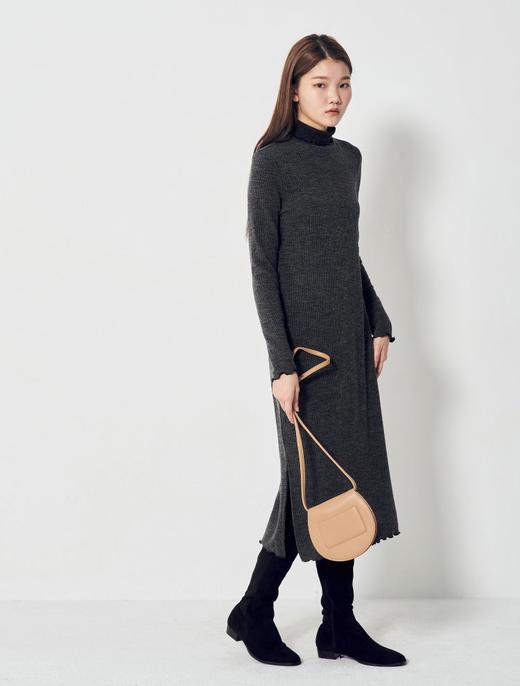 8seconds High collar knitted dress高领针织连衣裙女款JPY带授权招加盟代理 商品图2