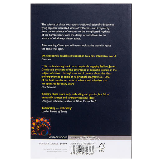 【中商原版】詹姆斯格雷克 混沌：开创新科学 英文原版 Chaos:Making a New Science James Gleick 商品图2