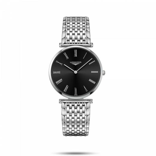 longines浪琴手表 经典大酒店系列 L4.755.4.51.6男款 阳光黑色JPY带授权招加盟代理 商品图0