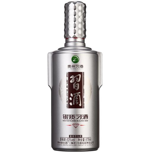  习酒 银质习酒579mL单瓶装53度酱香型白酒 商品图1