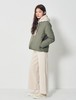 8 seconds Khaki  round quilted padding女款卡其色圆形缝填充JPY带授权招加盟代理 商品缩略图1