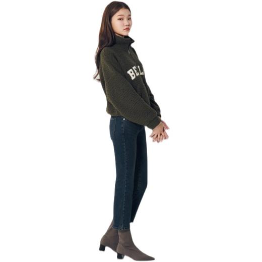 8seconds Self cultivation剪裁跨度拉绒牛仔长裤女款#320X21BP3PJPY带授权招加盟代理 商品图4