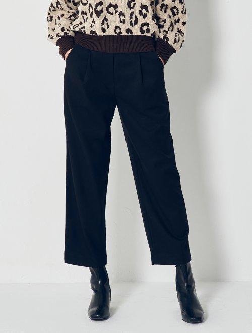 8seconds Strappy pants黑色Pintuck口袋裤女款#160X21GY15JPY带授权招加盟代理 商品图0