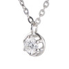 玳美雅 DAMIANI MINOU NECKLACE WHITE GOLD F VS1 0.30CT 项链JPY带授权招加盟代理 商品缩略图3