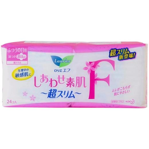 LAURÍER/乐而雅 F系列超薄卫生巾 日用 带护翼 20.5CM*24片JPY带授权招加盟代理 商品图4