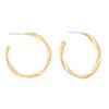 ATTICA WAVE SIMPLE RING EARRING 耳饰JPY带授权招加盟代理 商品缩略图0
