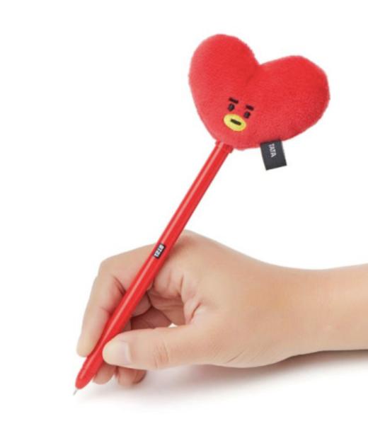 韩国 可爱Line Friends BT21 TATA娃娃圆珠笔JPY带授权招加盟代理 商品图1