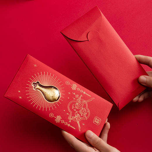 【好物】金瑞五福红包 含999黄金  五种吉祥款式 商品图3