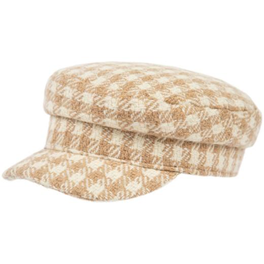 AWESOME NEEDS CLASSIC MARINE CAP CHECK BEIGE 帽子JPY带授权招加盟代理 商品图1