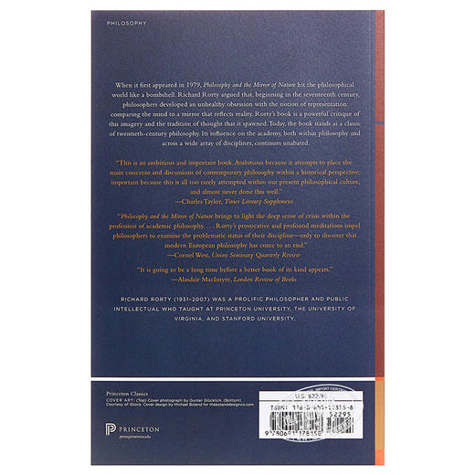【中商原版】哲学和自然之镜 英文原版 Philosophy and the Mirror of Nature Richard Rorty 商品图3