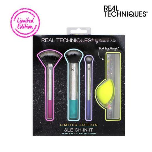 RealTechnics假日化妆刷赠美妆蛋套装阴影高光眼影刷Olive YoungJPY带授权招加盟代理 商品图2