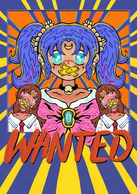 大狗麻衣『正能量青春少女团』插画｜POSTER01