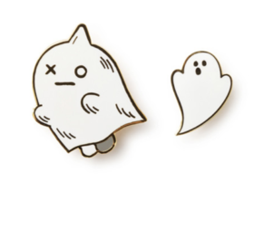 韩国 可爱Line Friends 2019万圣节BT21 VAN金属徽章（每包2件）JPY带授权招加盟代理