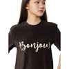8seconds Lettering T-shirt棕色刻字T恤女款JPY带授权招加盟代理 商品缩略图4