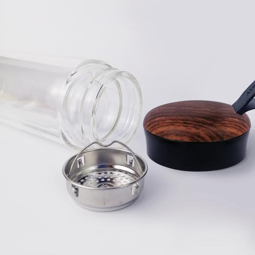 广州地铁茶漏双层玻璃杯200ml 商品图3