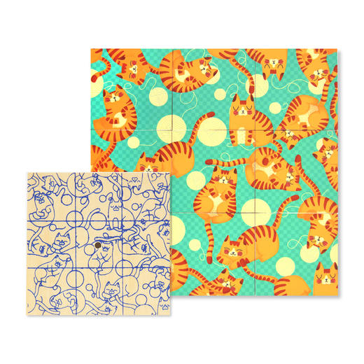 弥鹿烧脑木质拼图儿童学生益智玩具减压 商品图2