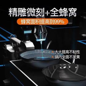 康巴赫 不粘锅304不锈钢炒锅二代炒菜锅家用电磁炉明火通用锅JPY带授权招加盟代理