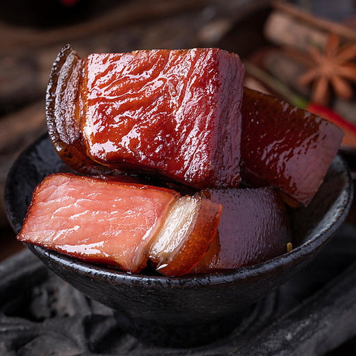 【宜昌助农馆】土家散养土猪肉烟熏腊肉 500g 商品图4