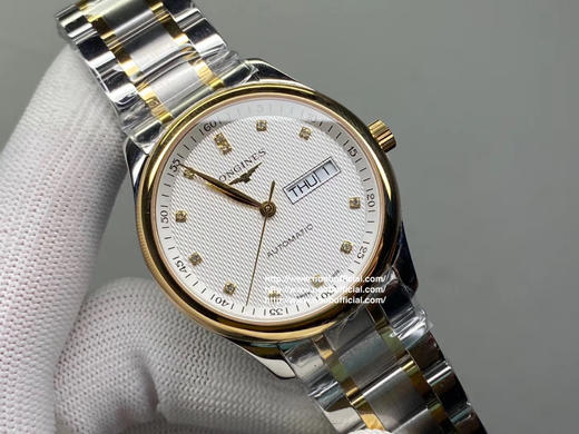 KY浪qin名匠双日历系列，🈶40毫米38.5×11mm，316L精钢， 机芯eta2836-2，所有配件与原装通用，男士腕表，自动机械机芯，精钢表带，透底。 商品图1