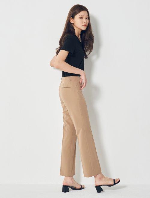 8seconds embroidered letter short黑色Basic V领短袖T恤女款JPY带授权招加盟代理 商品图3