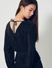 8seconds High collar T-shirt黑色百褶后裹T恤女款JPY带授权招加盟代理 商品缩略图0