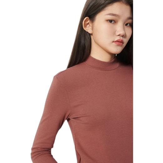 8seconds letter dot short sleeve洋红色脖子长袖T恤女款JPY带授权招加盟代理 商品图4