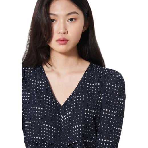 8seconds Apple flower海军圆点图案连衣裙女款#120771DY2RJPY带授权招加盟代理 商品图4