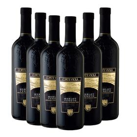 CORTE VI0LA /紫语 梅洛 威尼托 红葡萄酒750ML*6瓶JPY带授权招加盟代理