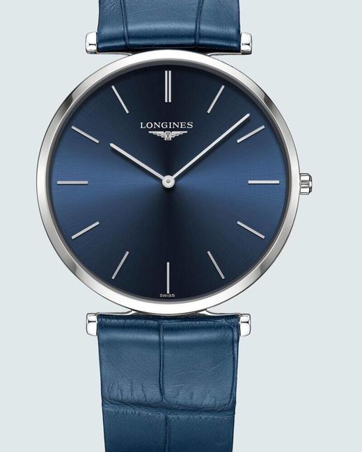 longines 浪琴手表 经典大酒店系列  L4.766.4.95.2 男款 阳光蓝JPY带授权招加盟代理 商品图1